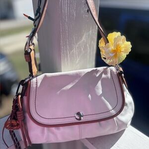 Coach Soho with leather flap